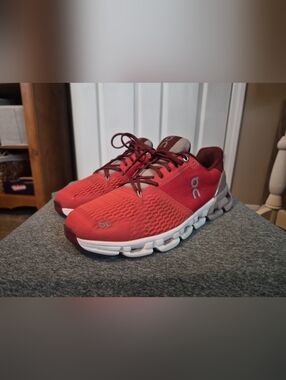 Women's On Running Cloudflyer "Flare/Quartz" (21.99224) Running Shoes Sz. 9.5